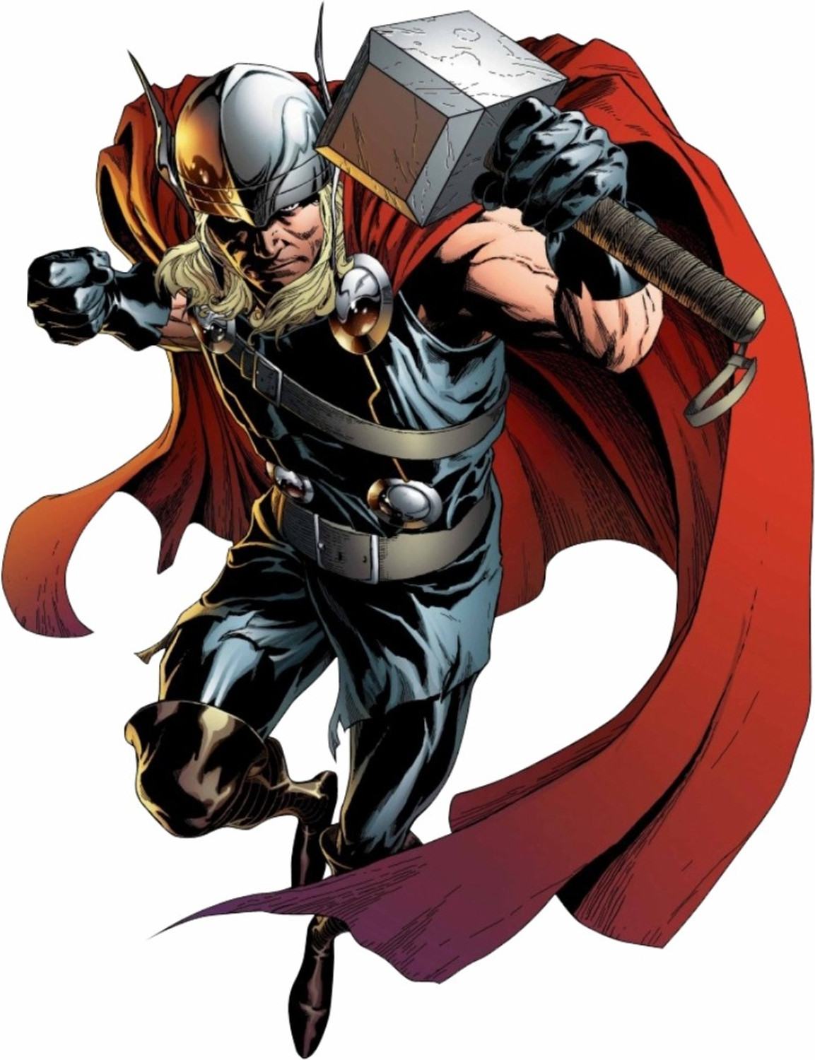 Image of wildartcreation 45 cm Marvel Legends Series Thor Wall Sticker (48Cm X37Cm) Self Adhesive Sticker