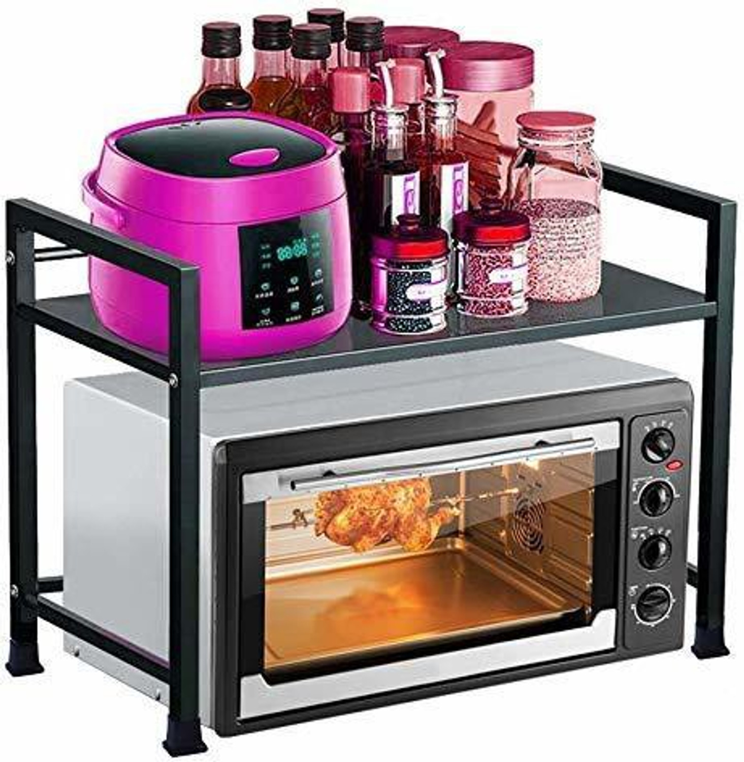 Image of GREEN TOUCH Iron Kitchen Trolley