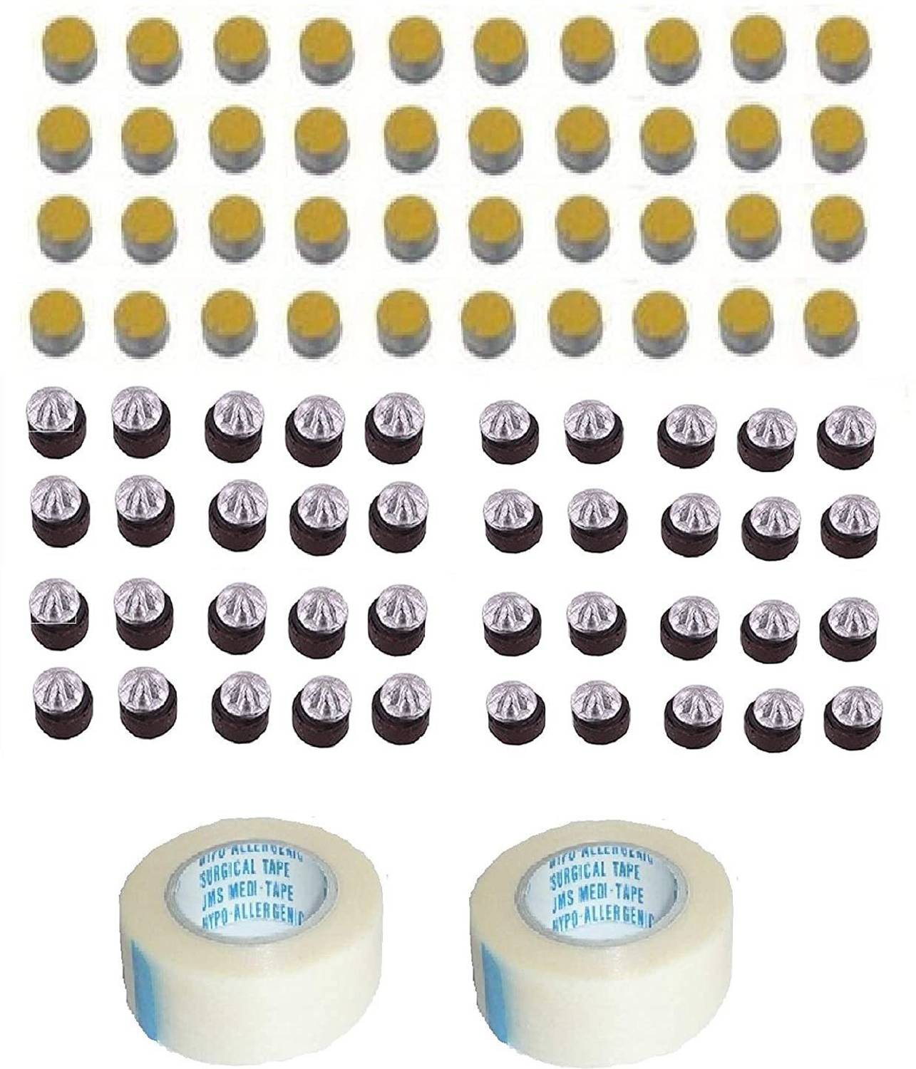 Acs AM ACS ACUPRESSURE New Sujok Therapy Kit (byol magnet 40pc + star magnet 40pc + paper tape 2pc) Massager