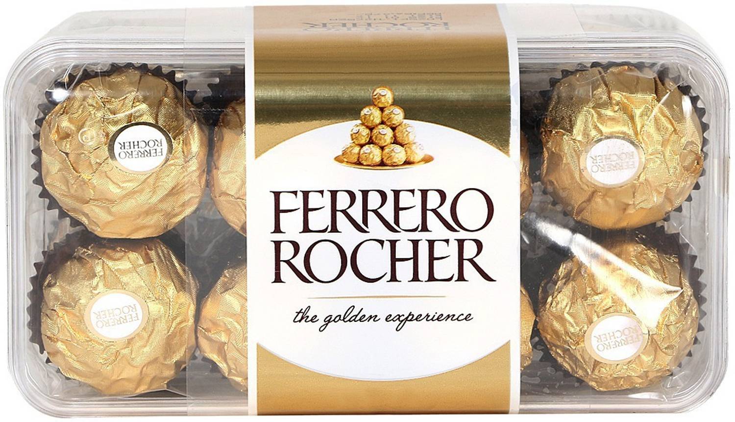 FERRERO ROCHER 16 Pcs Smoothly Melts Chocolate Truffles Gift Pack