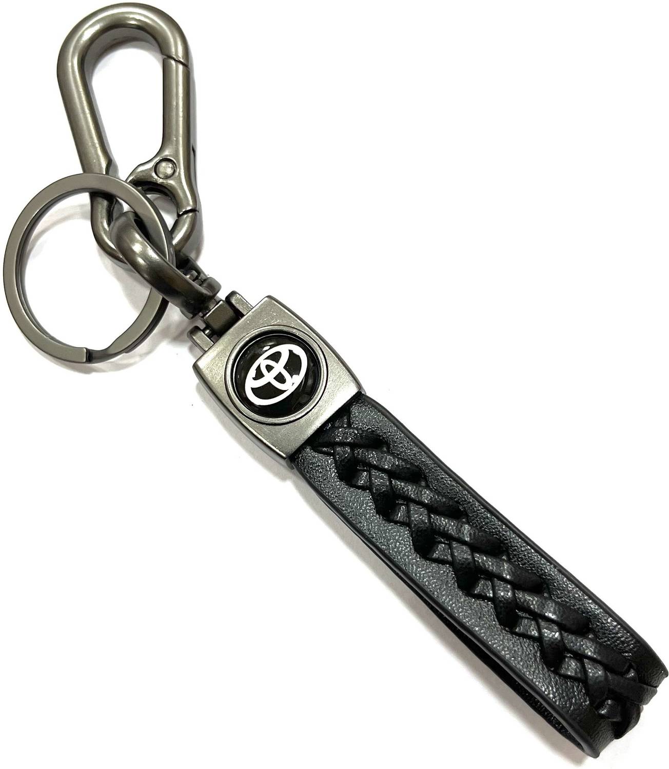Augen Toyota Black Key Chain