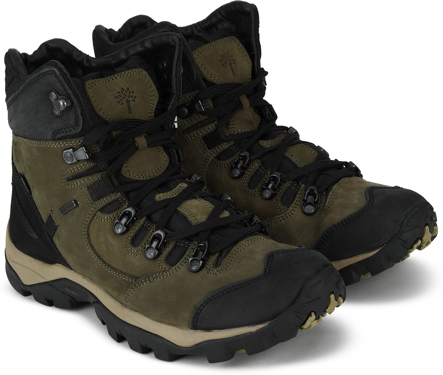 Image of WOODLAND Outdoor Durable Comfortable Everyday High Ankle Boots For Men