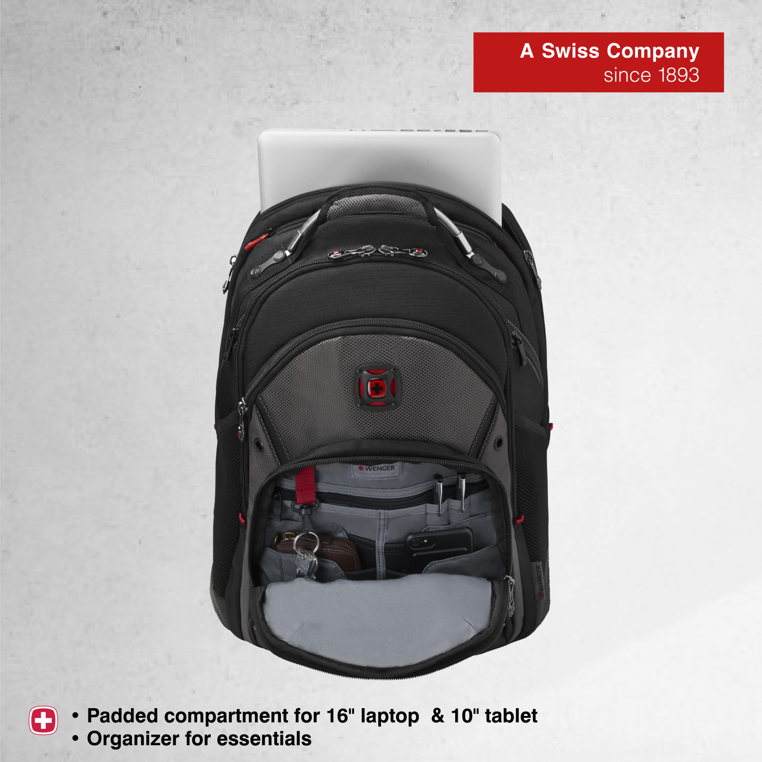 Image of Wenger Synergy 16'' Laptop Backpack 26 L Laptop Backpack