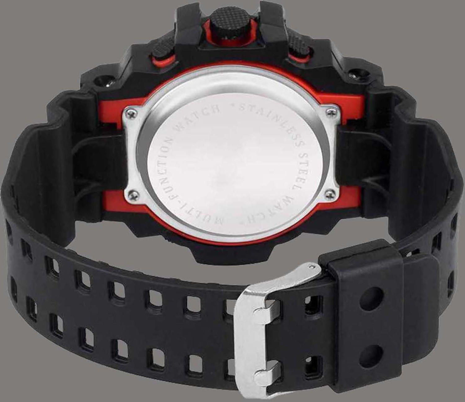 Image of Hoursly Red Ring Red Ring Digital Watch - For Men & Women