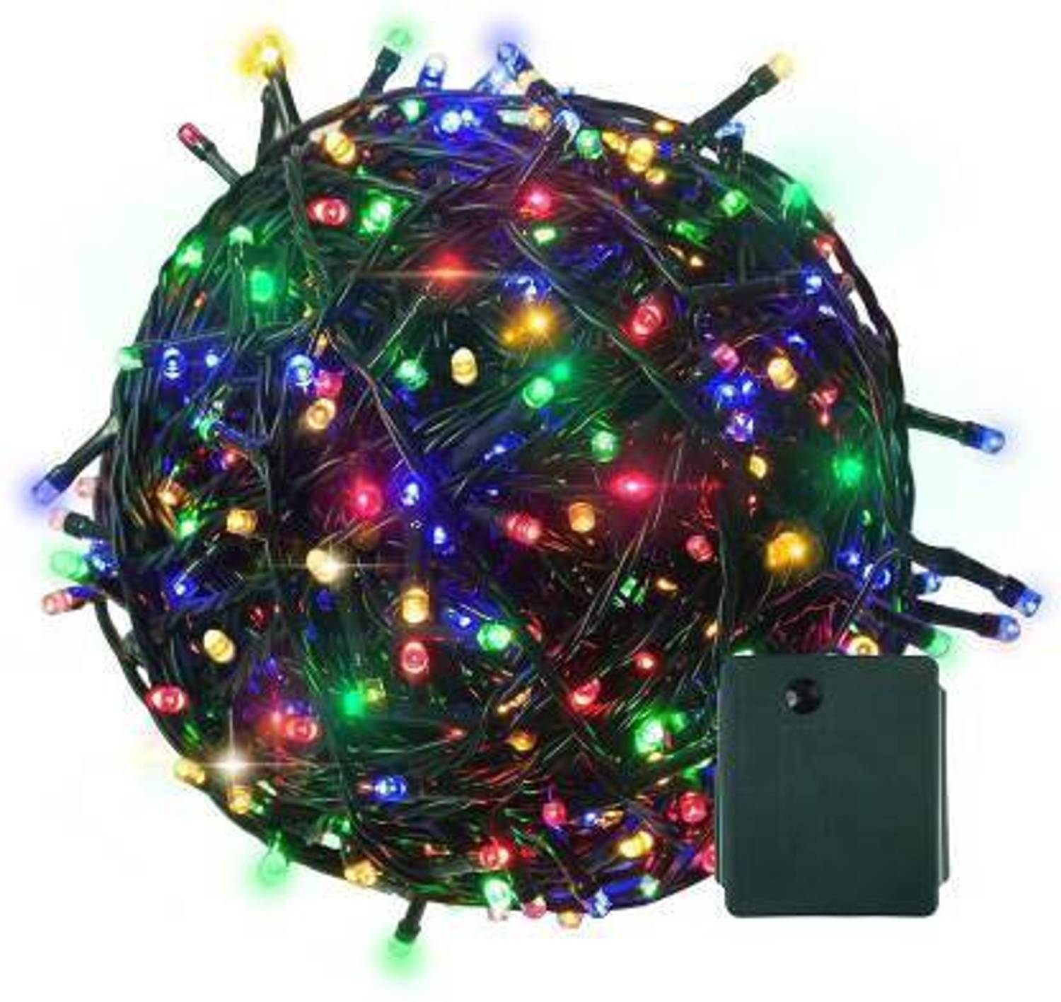 kiyo 2000 LEDs 45.72 m Multicolor Flickering, Steady Box Rice Lig