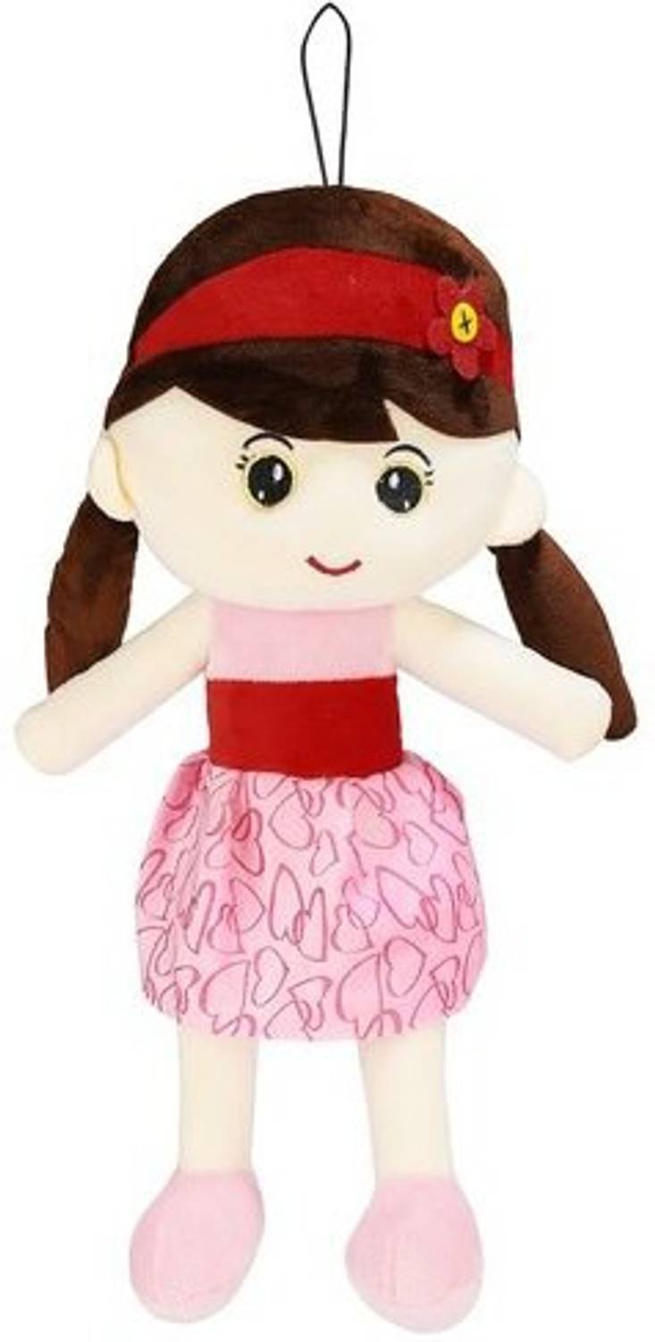 Besties Big Size Super Soft 50cm Stuffed Girl Candy Molly Doll - Polyfill Washable Cuddly Soft Plush Toy - Helps to Learn Role Play - 100% Safe for Kids - 50 cm