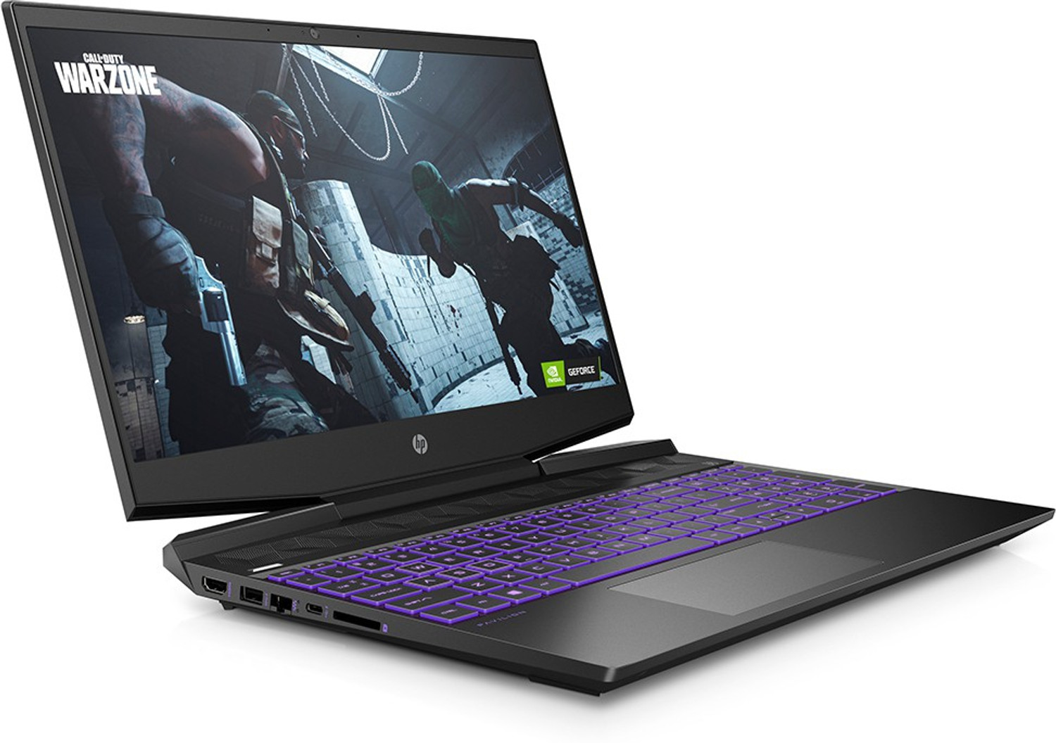 Image of HP Pavilion Intel Core i5 10th Gen 10300H - (8 GB /1 TB HDD /256 GB SSD /Windows 10 Home /4 GB Graphics /NVIDIA GeForce GTX 1650Ti /144 Hz) 15-dk1514TX Gaming Laptop