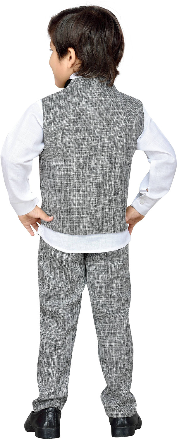 Image of AJ Dezines Boys Festive & Party Shirt, Waistcoat and Pant Set