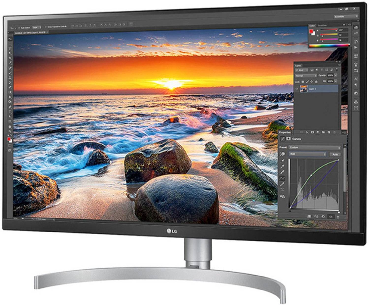 LG 68.58 cm (27 inch) 4K Ultra HD LED Backlit IPS Panel Monitor