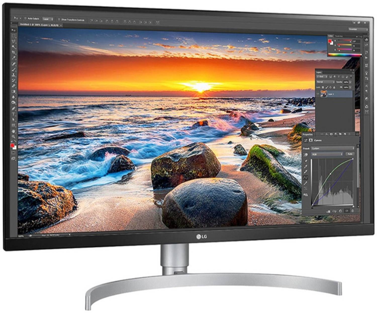 LG 68.58 cm (27 inch) 4K Ultra HD LED Backlit IPS Panel Monitor