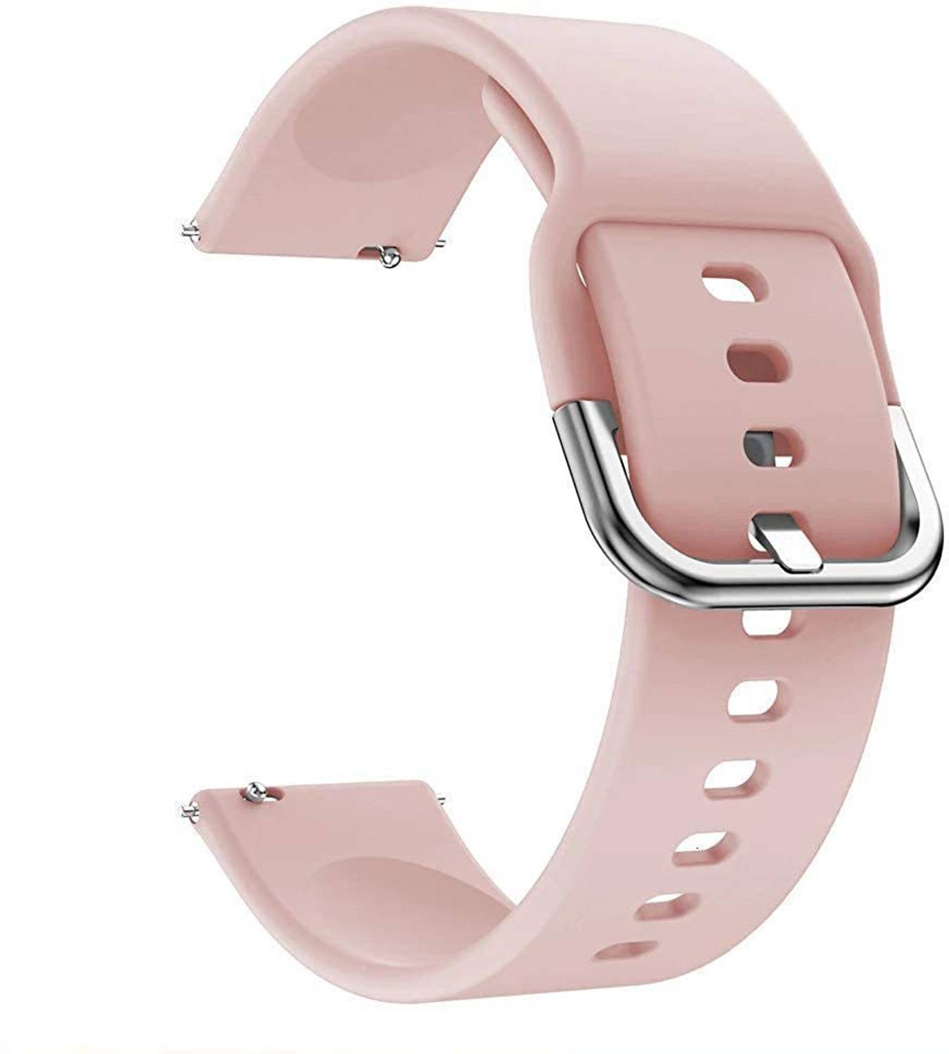 PRIBOG 2 cm 19MM Silicon Watch Strap (WITH BUCKLE LOCK) FOR NOISE COLORFIT PRO 2 /BOAT STORM Smart Watch Strap