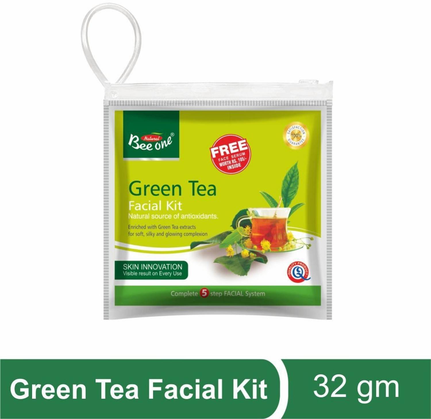 BEE ONE Green Tea Facial Kit 32 Gms