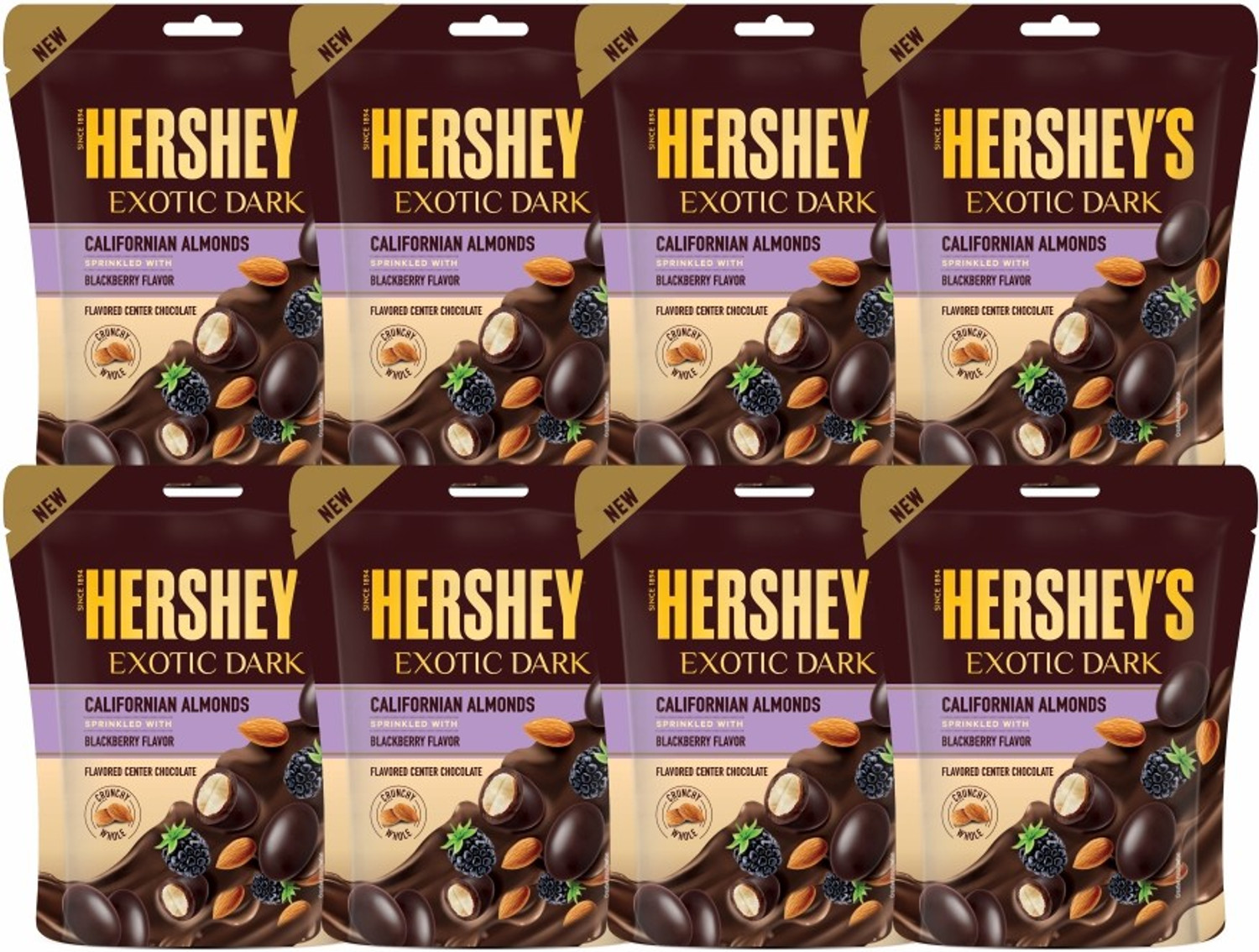 Image of HERSHEY'S Exotic Dark Californian Almond Blackberry Truffles