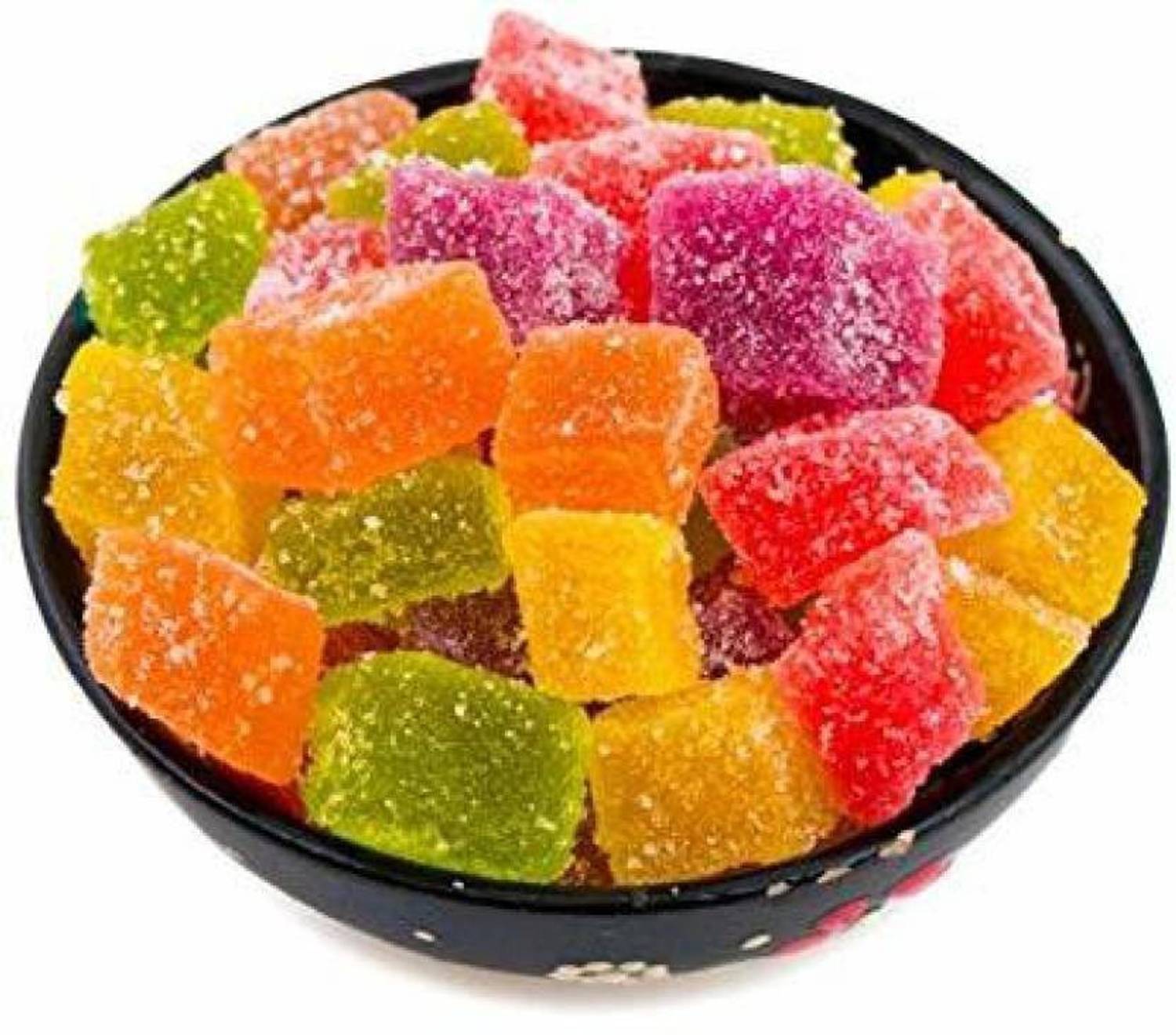 CHATOKDE Jelly Bites | Sugar Coated Jelly Candy 100gm FRUIT Candy