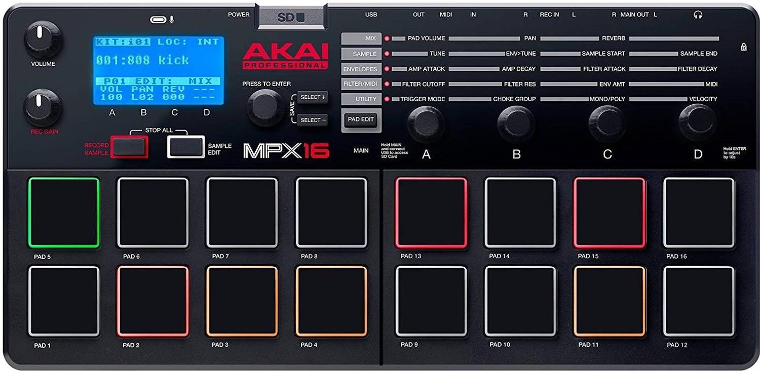 AKAI MPX16(動作に難あり) Akai MPX16
