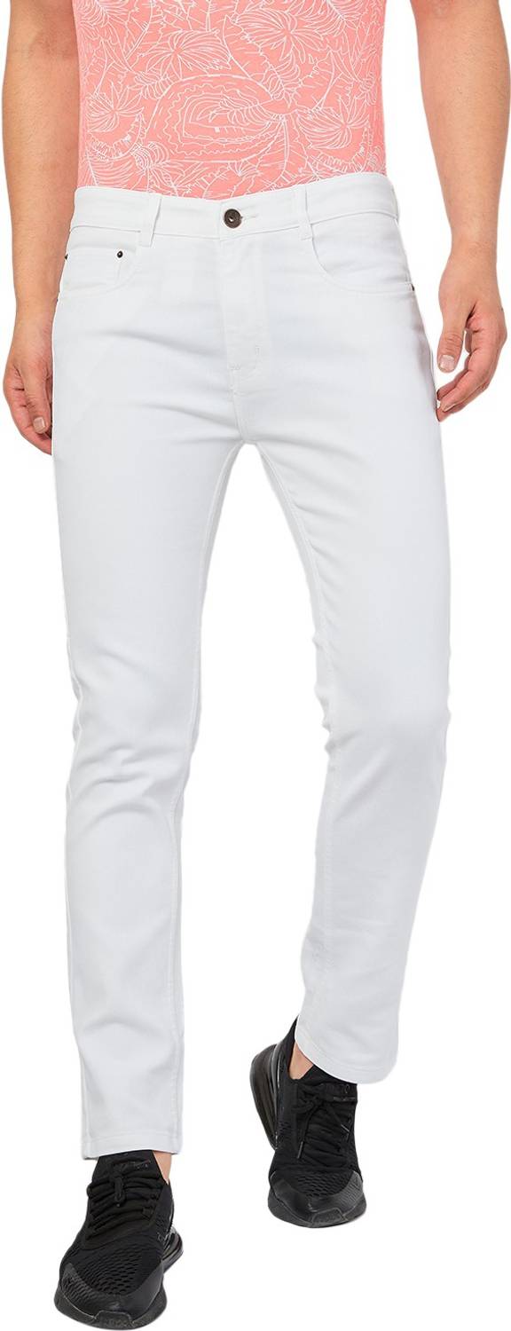 BEN MARTIN Slim Men White Jeans