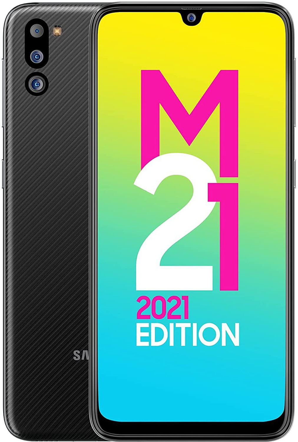Image of Samsung M21 2021 Edition (Charcoal Black, 64 GB)