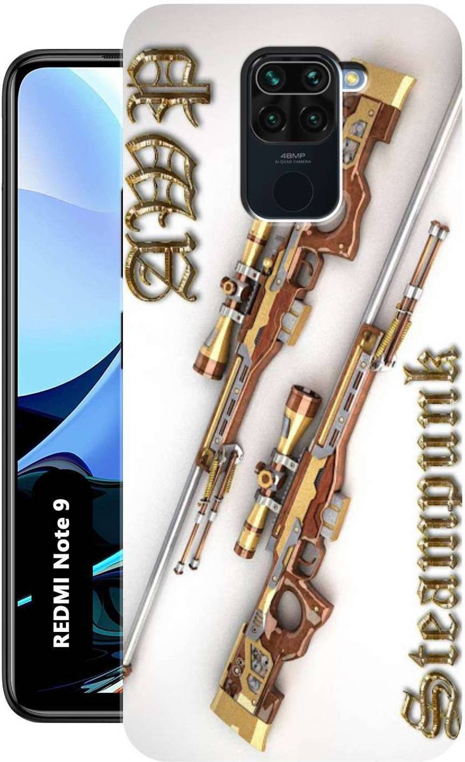 BUYMORE Back Cover for Mi Redmi Note 9
