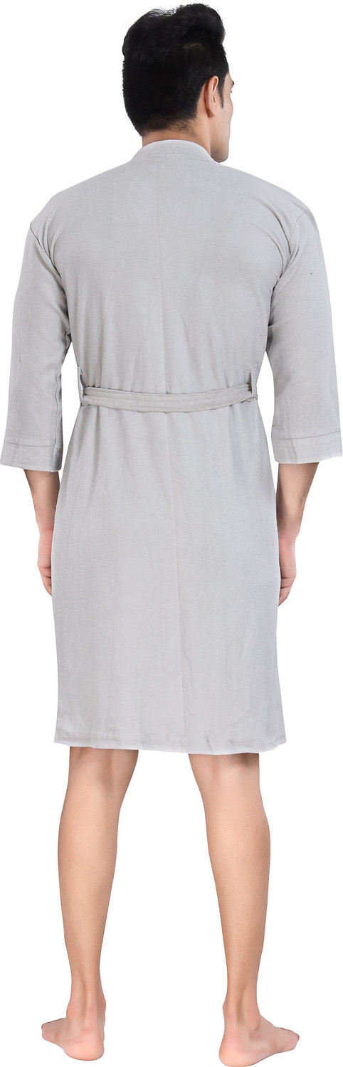 Image of Flipkart SmartBuy Grey XXL Bath Robe