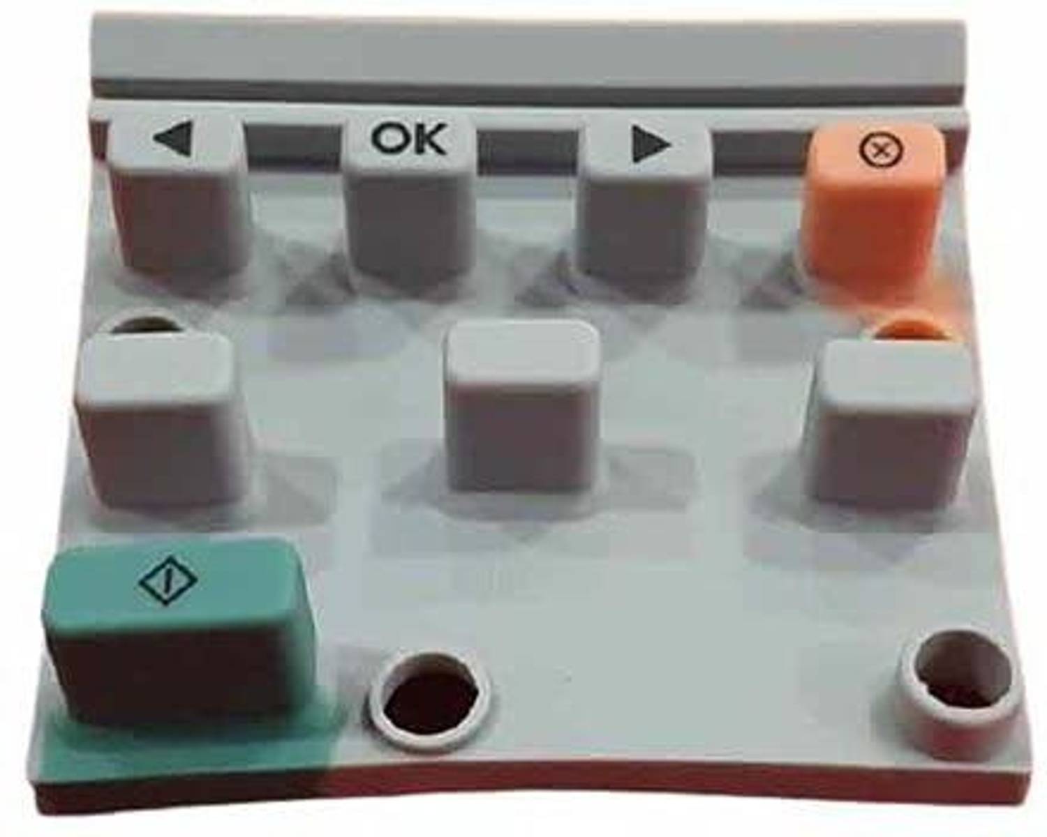 ajaycomputers Laserjet M1005 Display Panel KEYPAD BUTTOMS Grey Ink Toner