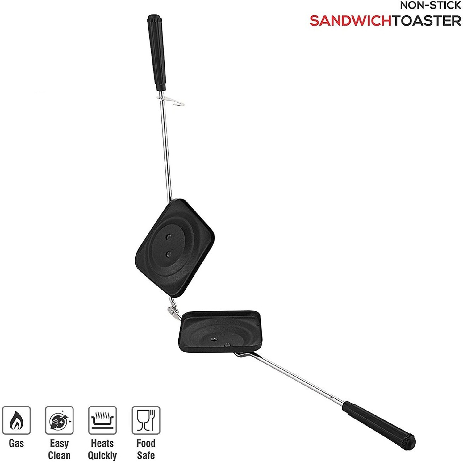 Image of Strobine Non-Stick Aluminium Grill Sandwich Toaster,Sandwich Maker,Gas Toaster,Gas Griller,Griller,Bread Griller ,Instant Toaster Maker ,Grill Toaster , Sandwich Maker ,Sandwich Toaster ,Sandwich Maker Pan ,Toaster ,Sandwich Maker Grill ,Sandwich Double Sided Pan ,Sandwich Maker Gas Stove Toaster , NonStick Gas Grill Toster Sandwich Maker , Sandwich Maker Aluminum , Sandwich Maker Grill and Toast , Sandwich Maker Mini Gas Toaster and Griller Grill, Hand Gas Toaster, Gas Toaster, Hand Sandwich Toaster, Hand Toaster Gas Hand Griller Hand Gas Toster Grill, Toast