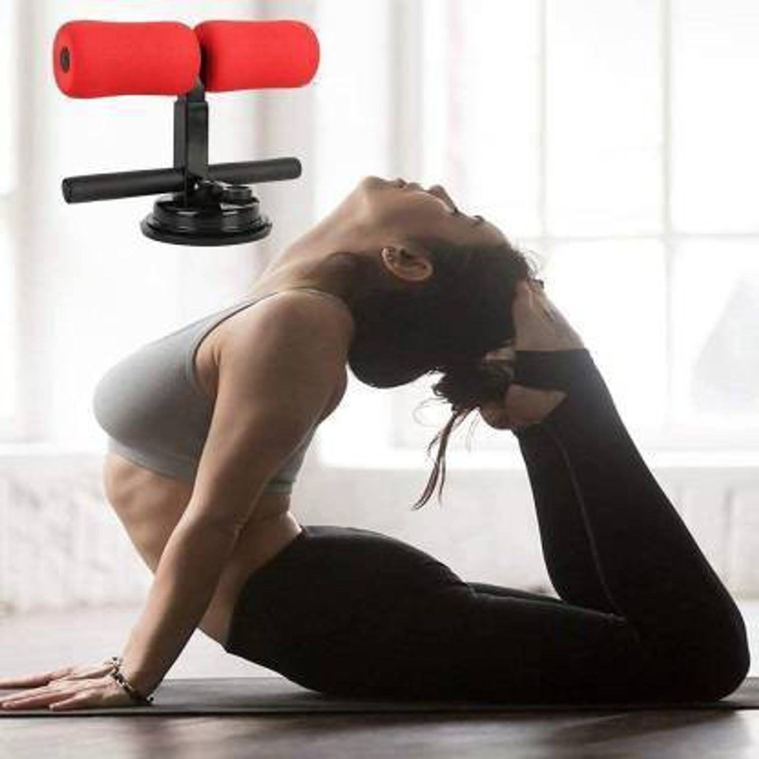 Image of Buy From Best Sit Up Exerciser Push-Up Stands Sit-Up Abdomen Exerciser Ab Curl Fitness Exerciser Sit-up Bar