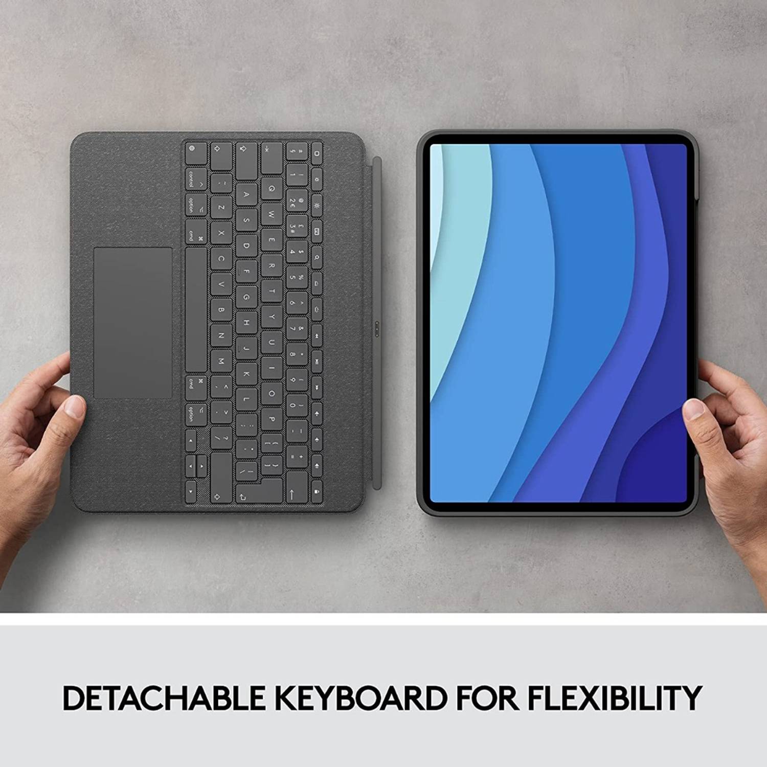 Logitech Combo Touch for iPad Pro 12.9-inch (5th gen) Bluetooth