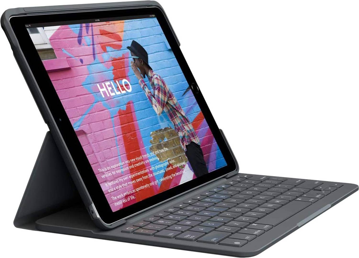 Case Keyboard iPad Folio Slim Logitech 第7世代用 iPad FOLIO SLIM ロジクール for Air iPad and iPad iPadアクセサリー