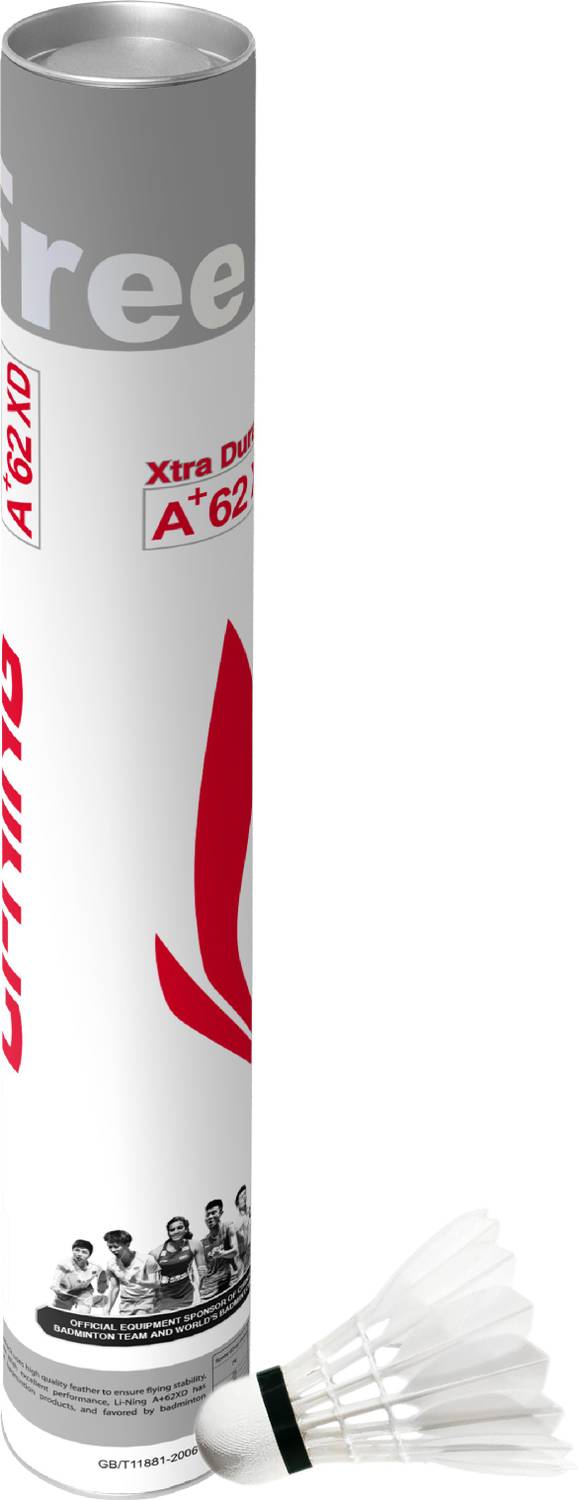 LI-NING A+62 XD Speed 76, 12+3 Feather Shuttle - White - Buy LI