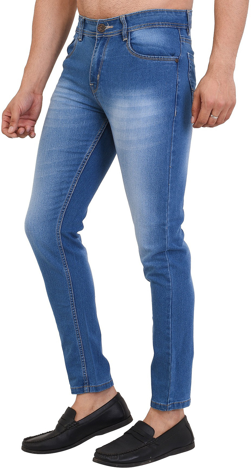 Image of Vaasu Slim Men Light Blue Jeans
