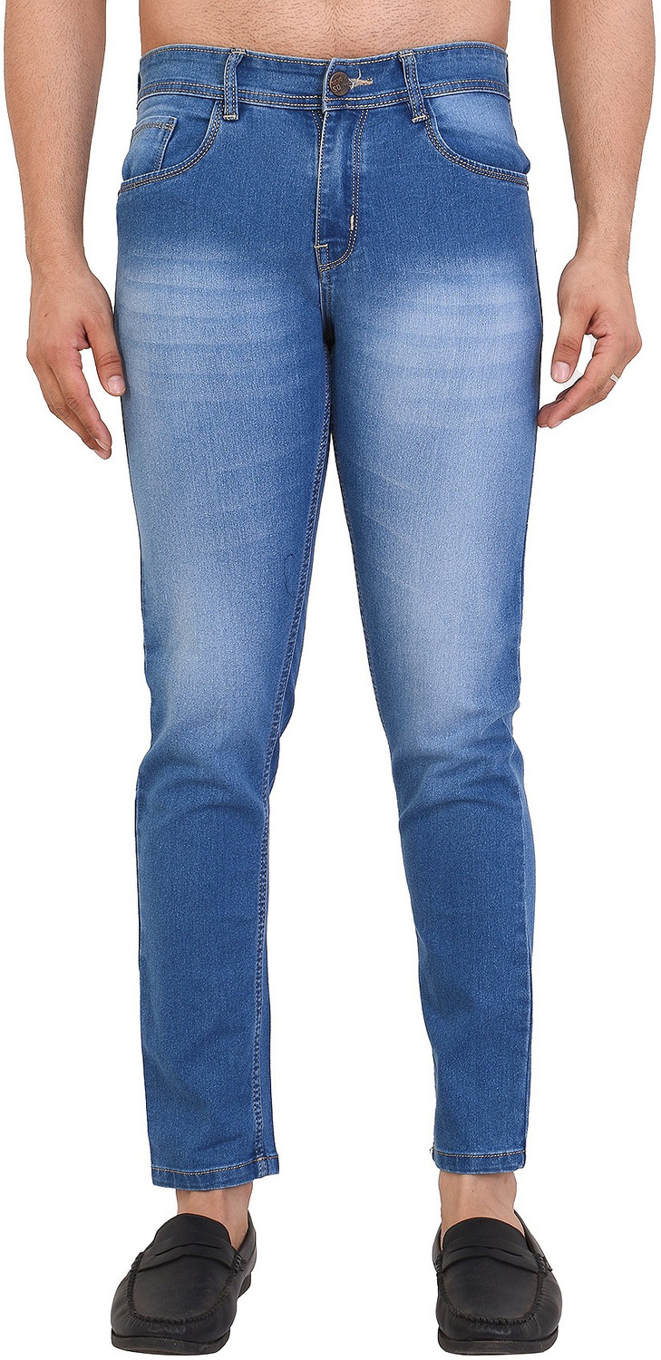 Image of Vaasu Slim Men Light Blue Jeans