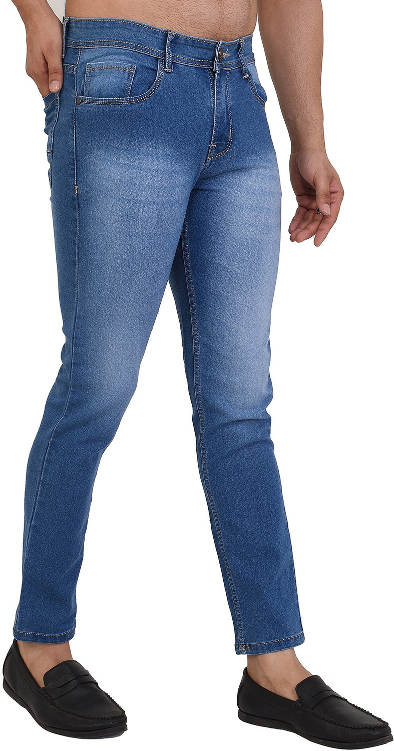 Image of Vaasu Slim Men Light Blue Jeans