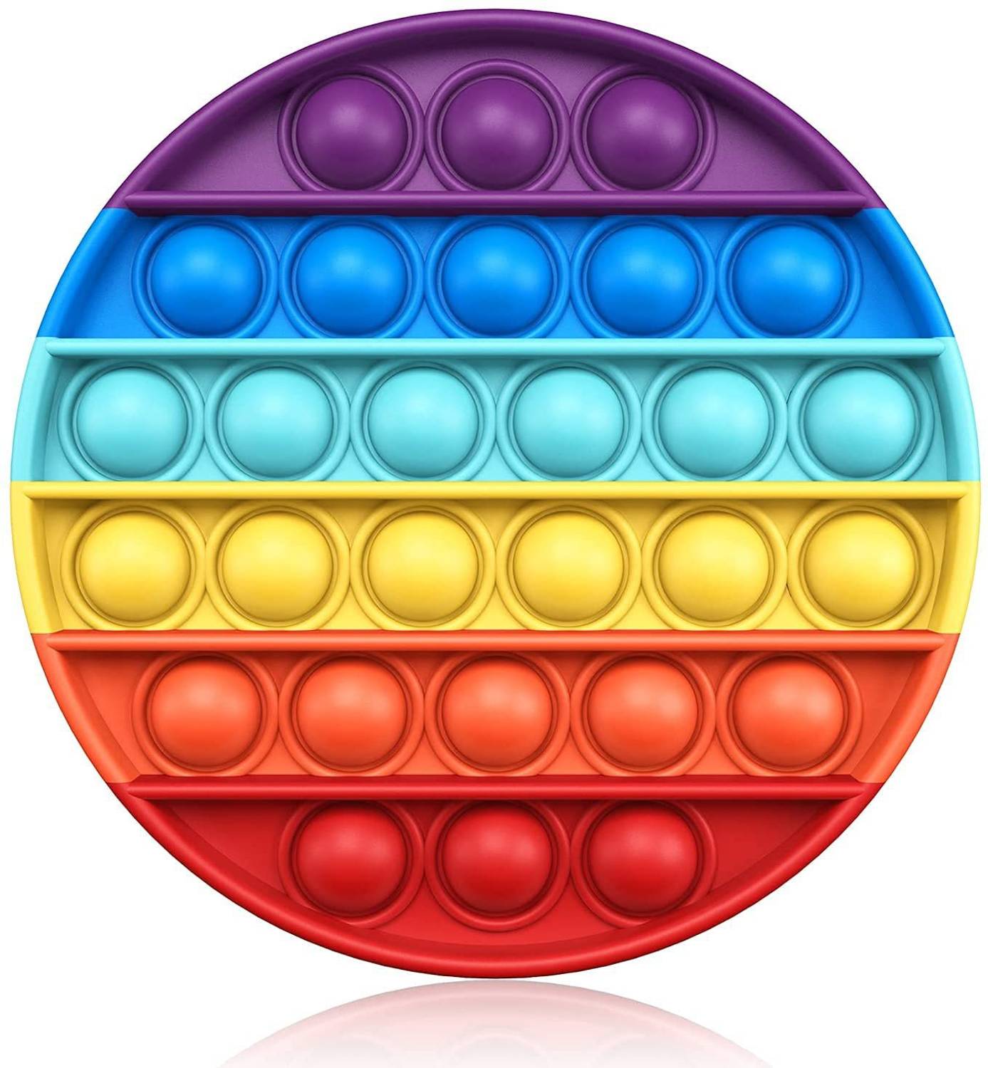 BROGBUS Pop It Fidget Toys,Push Pop Bubble Fidget Sensory Toy