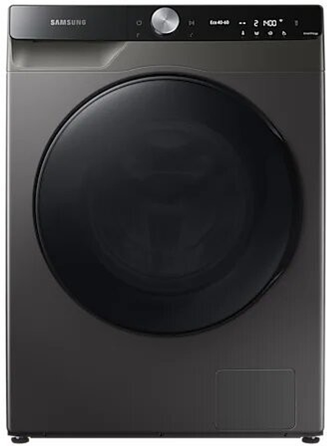 Image of Samsung 10 Washer with Dryer with Wi-Fi EnabledReady to Wear Clothes with In-built Heater Grey, Black