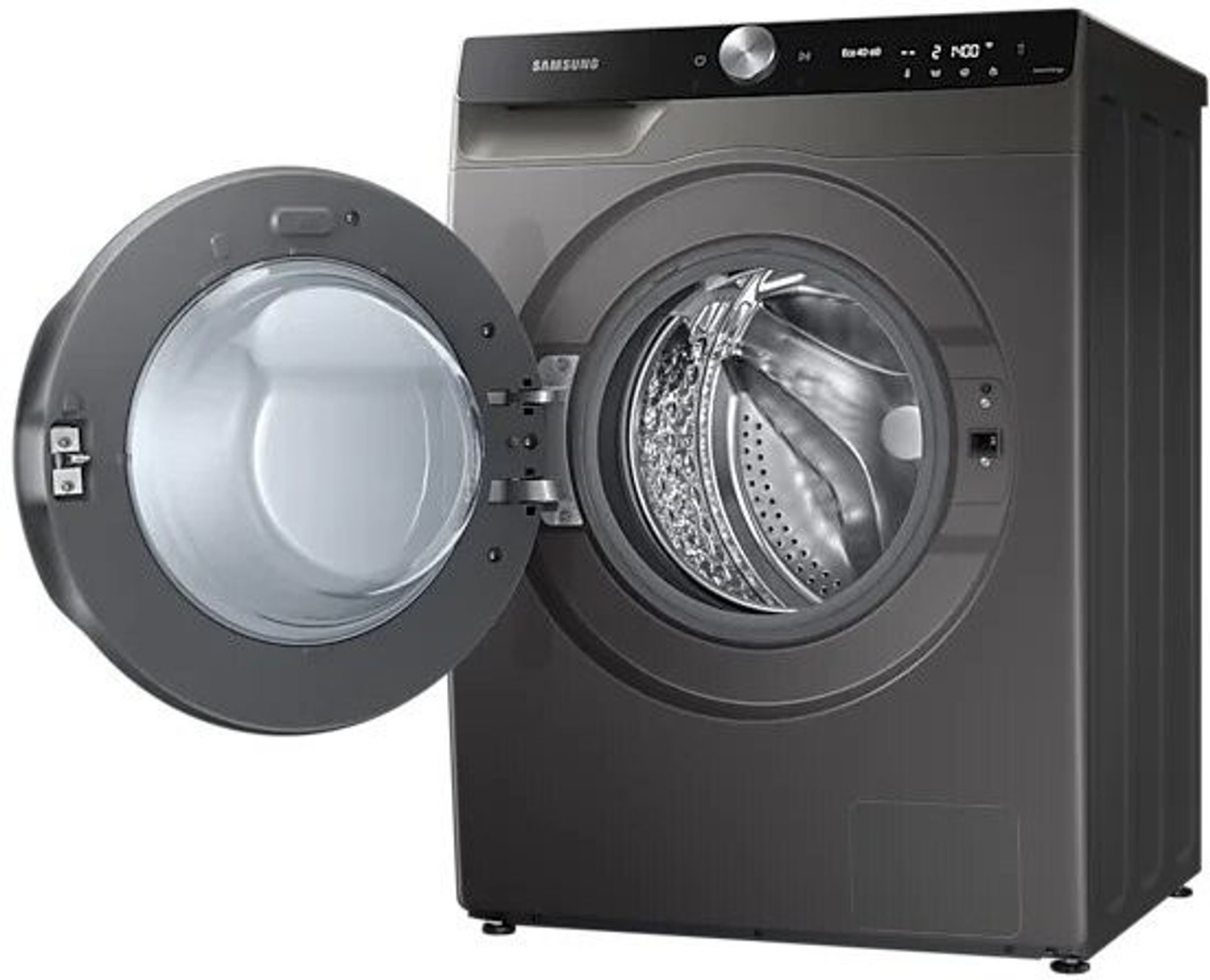 Image of Samsung 10 Washer with Dryer with Wi-Fi EnabledReady to Wear Clothes with In-built Heater Grey, Black