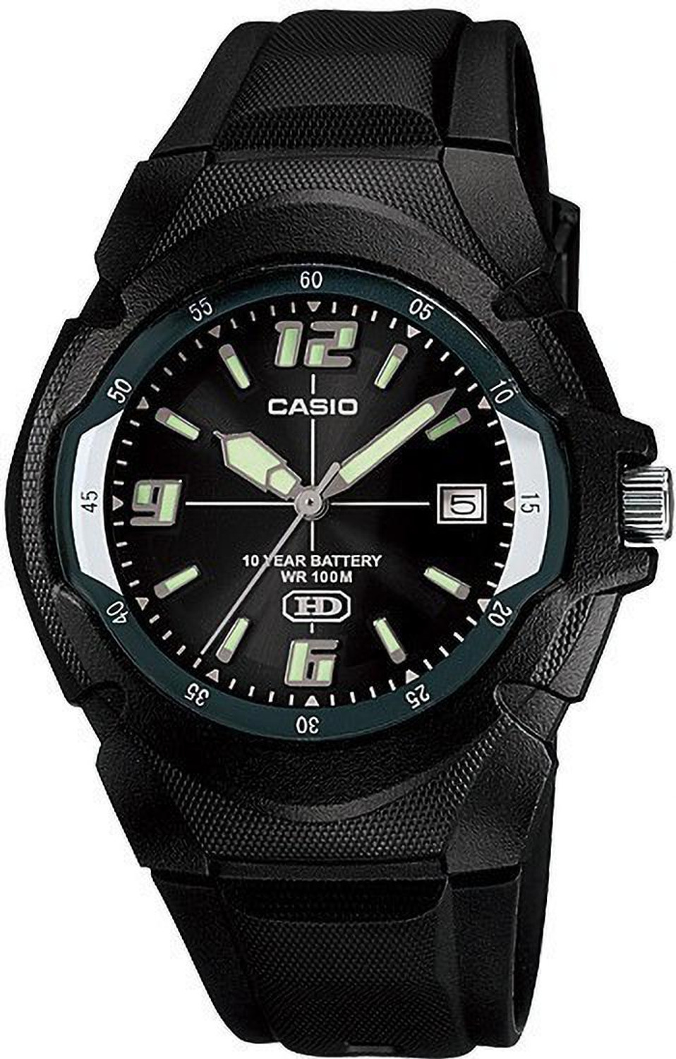 Image of CASIO MW-600F-1AVDF Youth Analog ( MW-600F-1AVDF ) Analog Watch - For Men