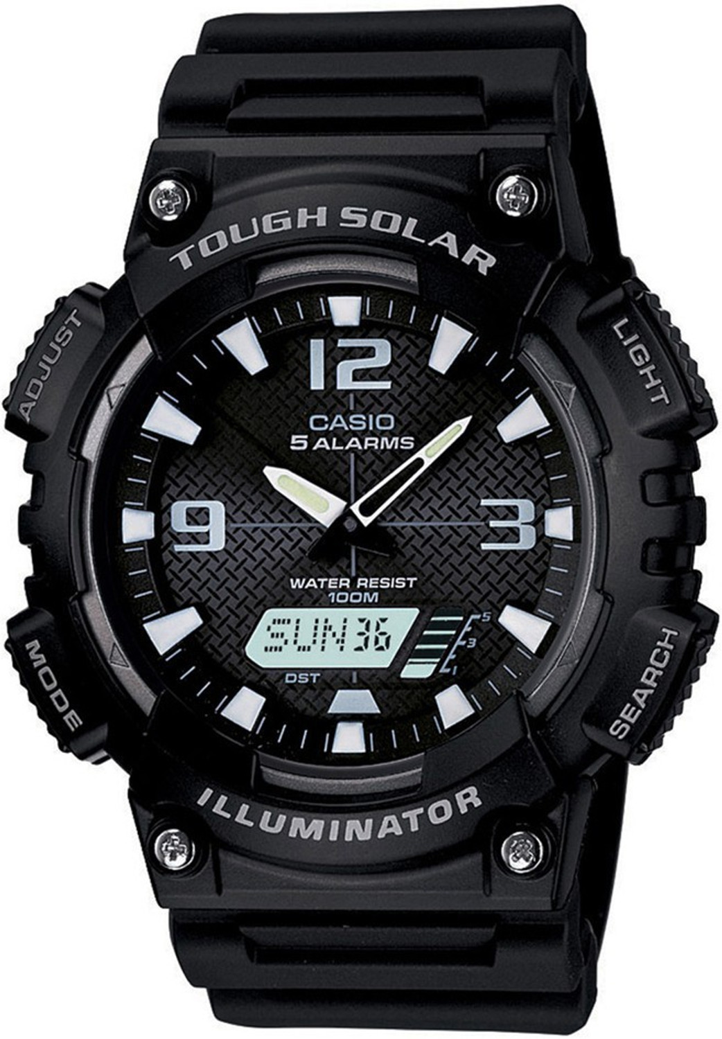 Image of CASIO AQ-S810W-1AVDF Youth Combination ( AQ-S810W-1AVDF ) Analog Watch - For Men