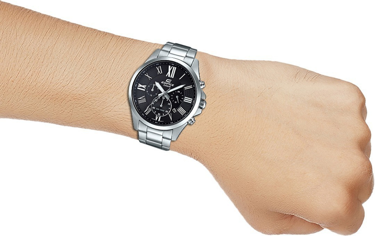 Image of CASIO EFV-500D-1AVUDF Edifice Analog Watch - For Men