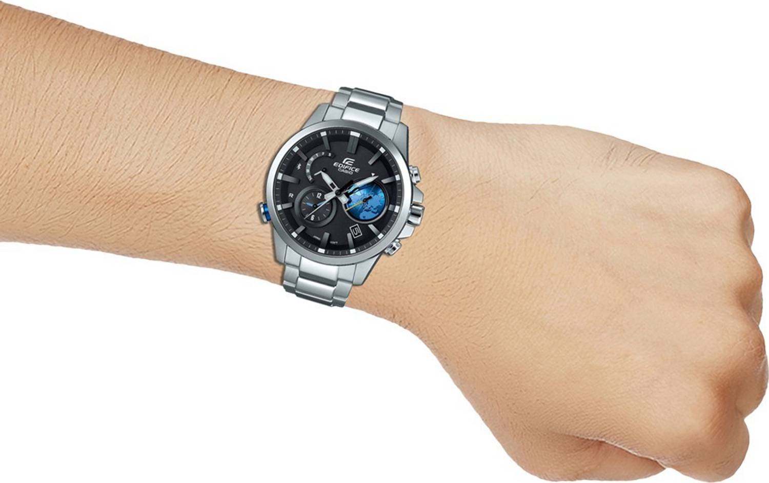 CASIO Edifice ( EQB-600D-1A2DR ) Analog Watch - For Men - Buy