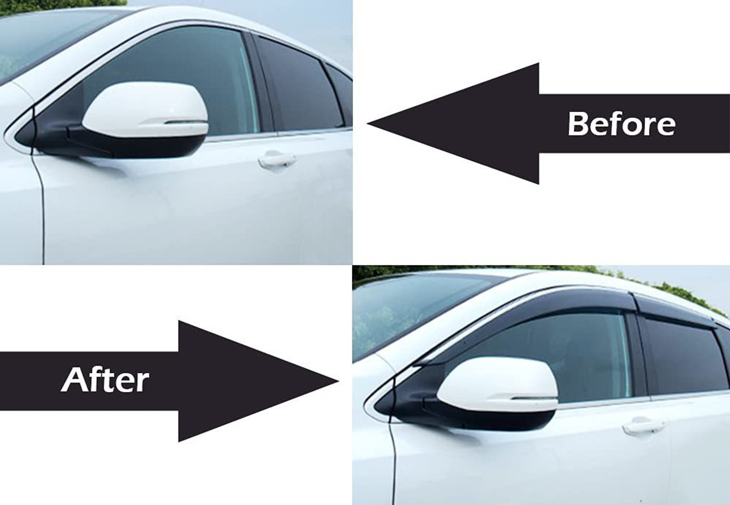Image of Kilonk For Convertibles Front, Rear Wind Deflector