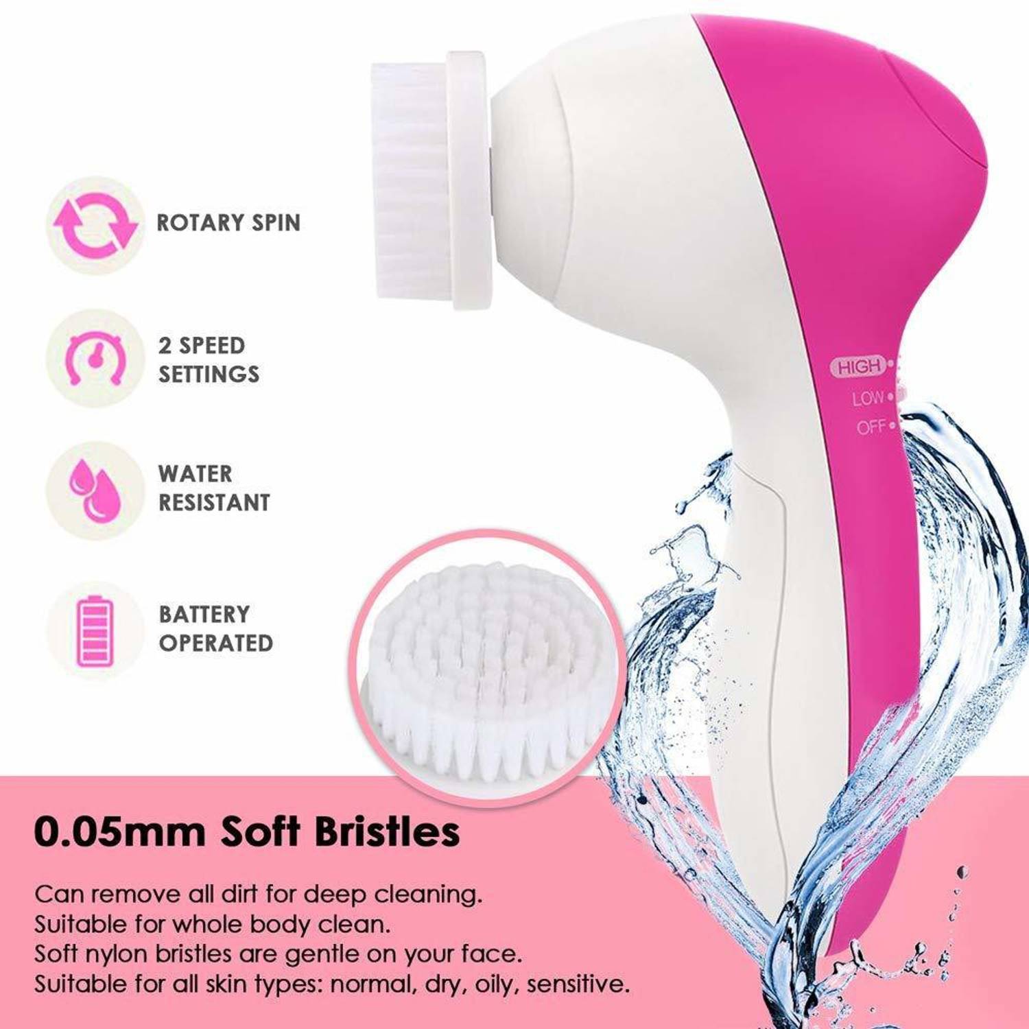 WunderVoX IVI®-755-AZ-5 in 1 Facial Massage Machine 5 in 1 Facial Massage  Machine Massager - WunderVoX : Flipkart.com