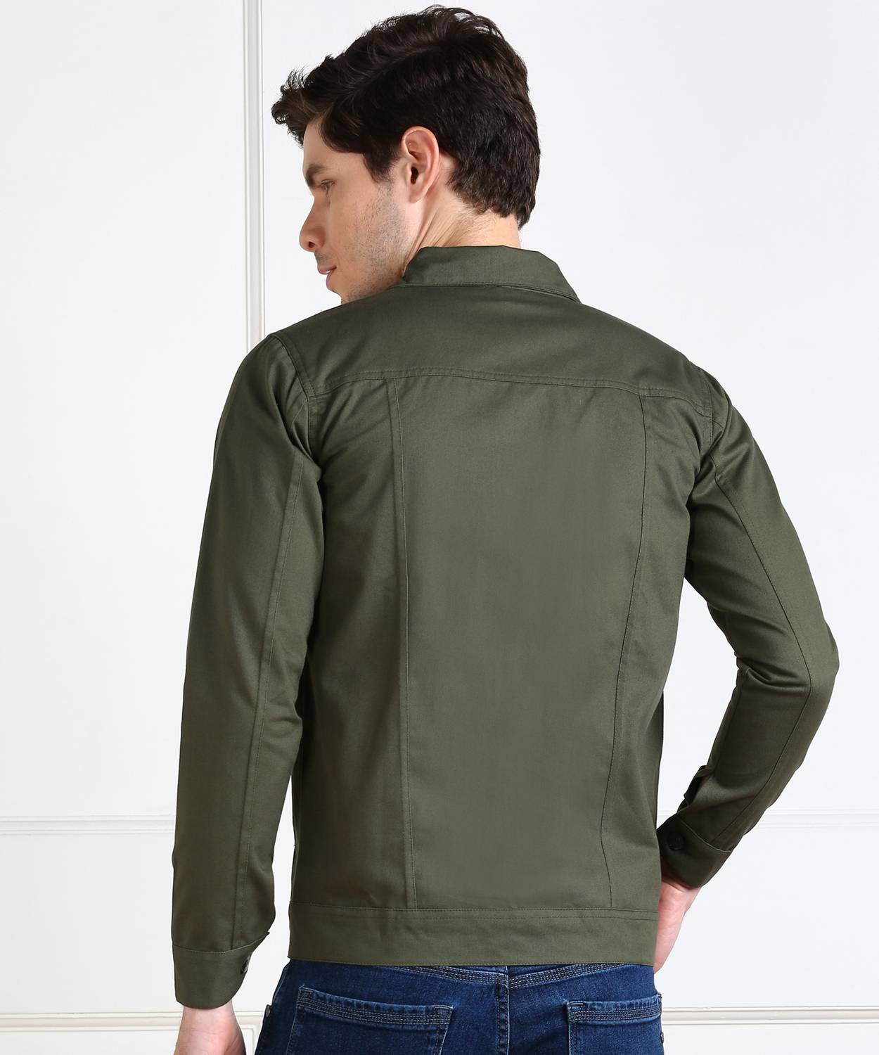 MONTREZ Full Sleeve Washed Men Jacket - Image 2