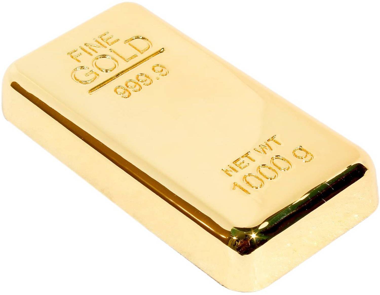 Revaj Golden Zinc Metal Paper Weights with Glossy