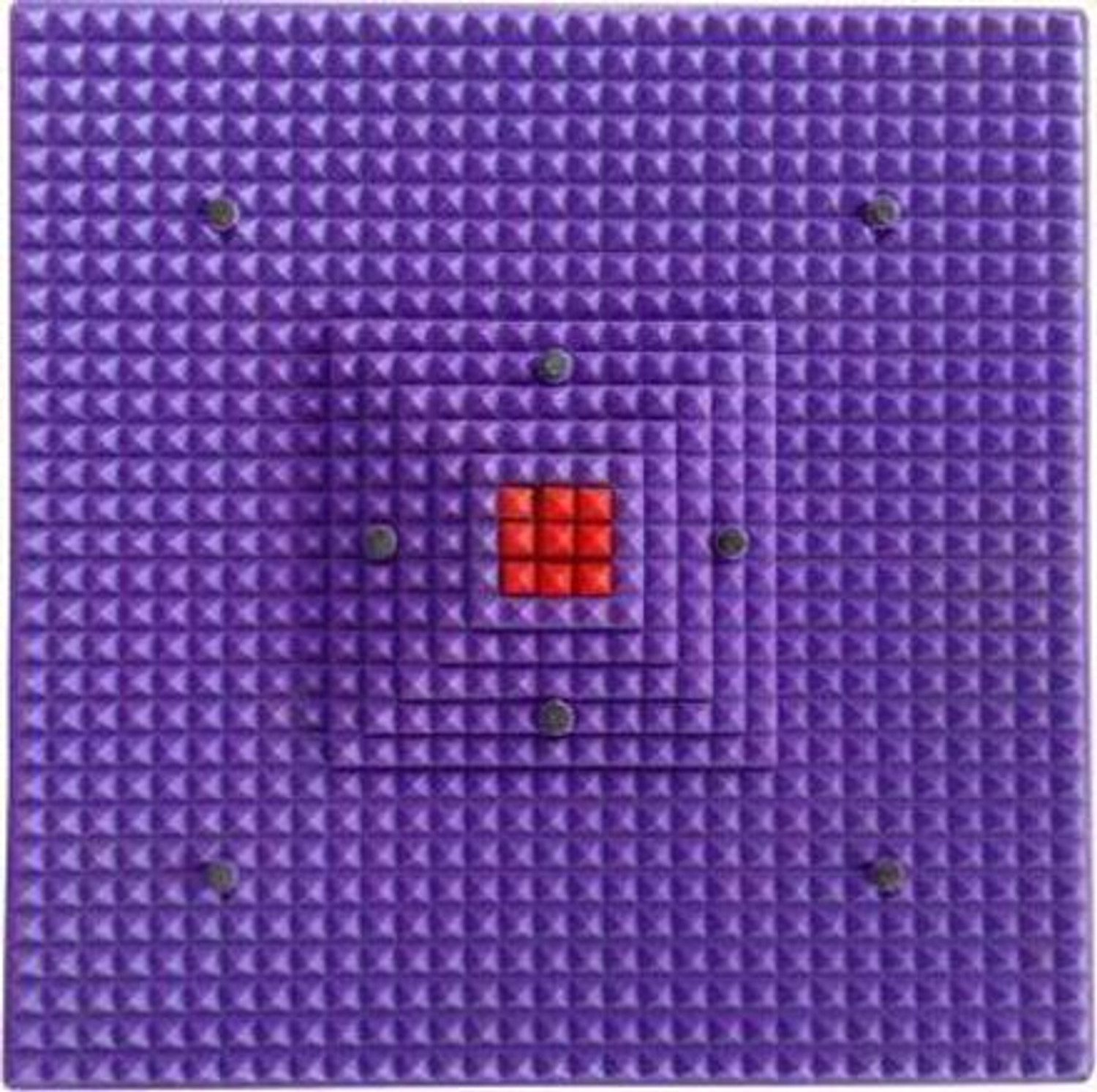 Image of R A Products Acupressure deluxe mat combo kit foot roller plane 15 mm Accupressure Mat