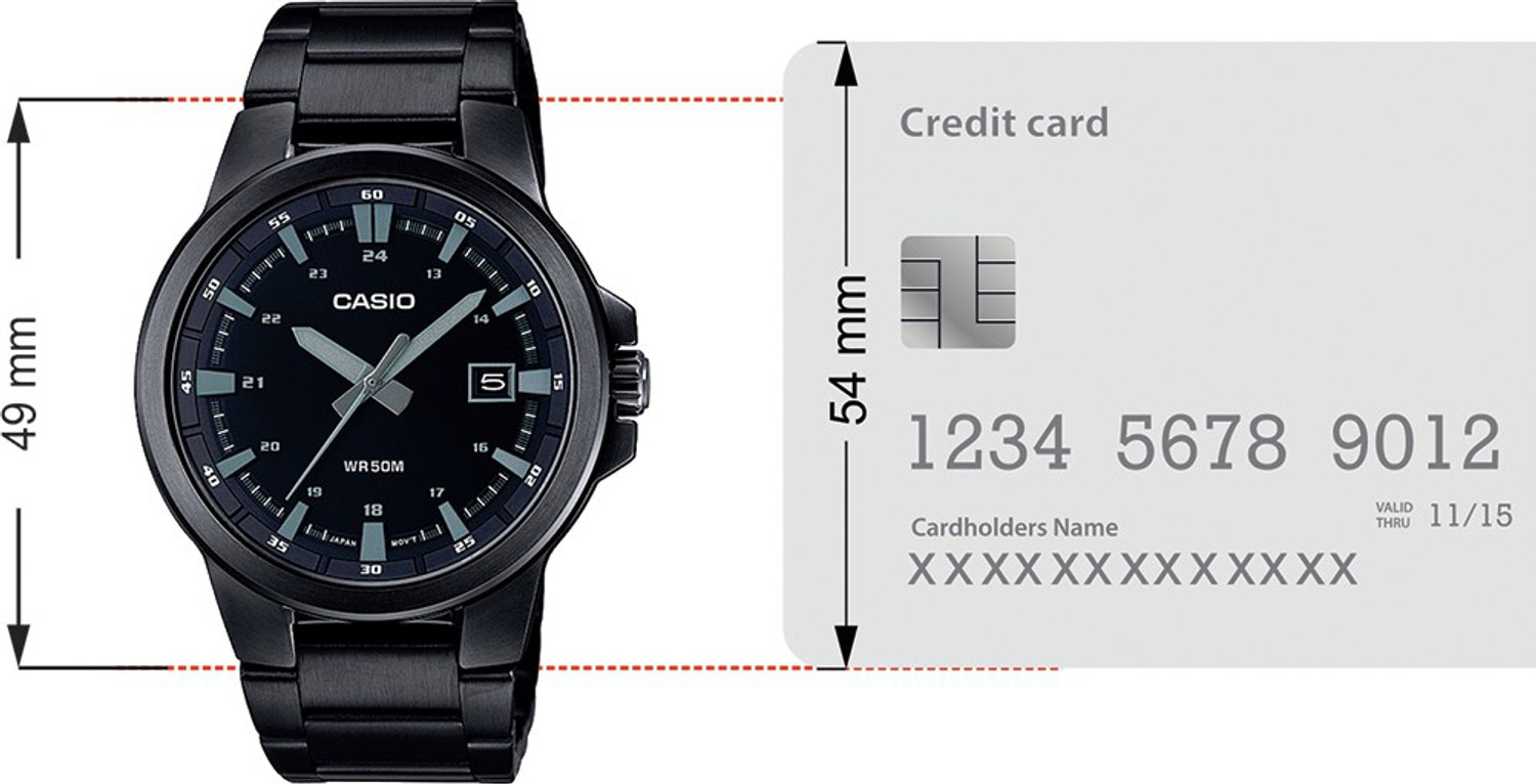 Image of CASIO MTP-E173B-1AVDF #N /A Analog Watch - For Men