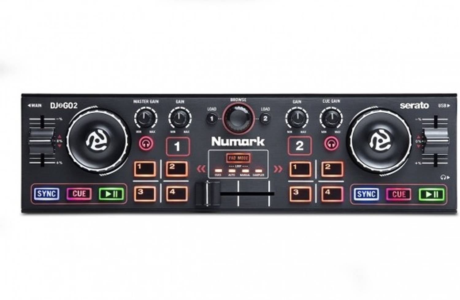 Numark DJ2GO2 Wired DJ Controller Price in India - Buy Numark