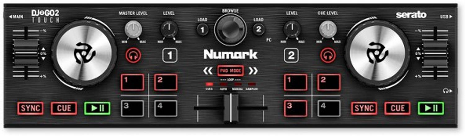 Numark DJ2GO2 TOUCH Wired DJ Controller Price in India - Buy