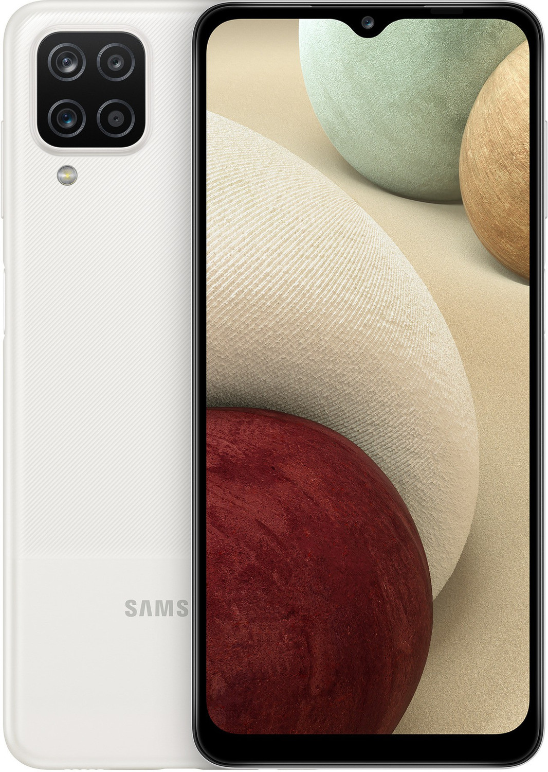 Image of Samsung Galaxy A12 (White, 64 GB)