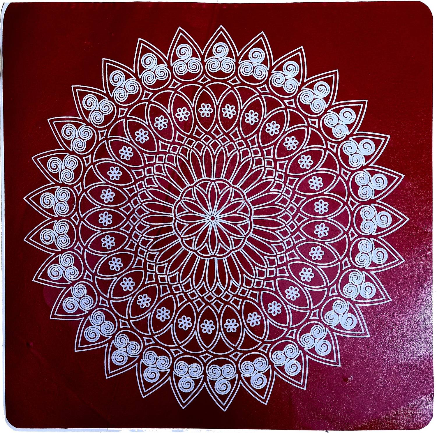 A. B. S. HERBALS 30.48 cm rangoli stickers Removable Sticker