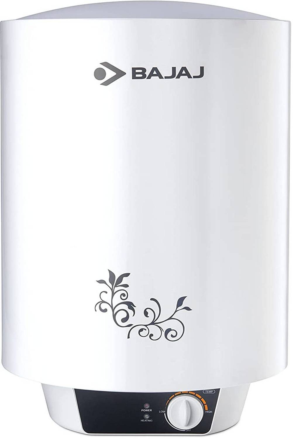 BAJAJ 15 L Storage Water Geyser (New Shakti Neo, White, Black) (W